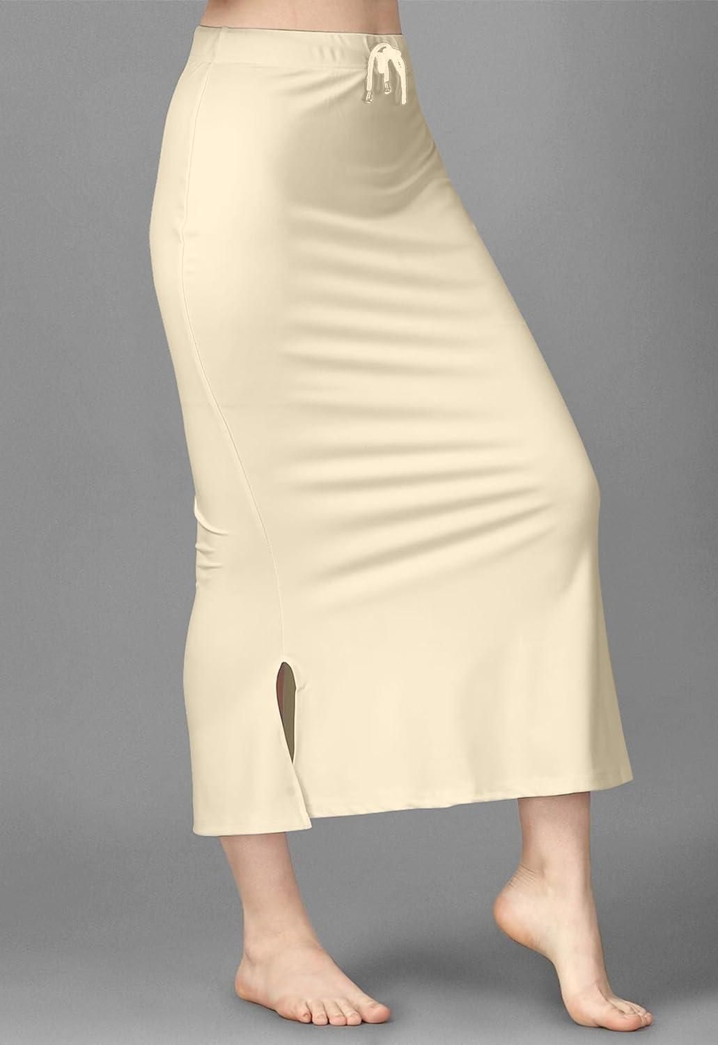 Mehrang Lycra Dot print Saree Shapewear Petticoat for Women, Cotton Bl –  Mehrang Exim